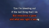 Bleeding Out Karaoke - Imagine Dragons