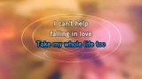 Video Karaoke (I Can't Help) Falling in Love with You - UB40