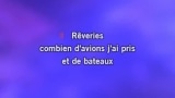 Rêveries Karaoke - Hervé Vilard