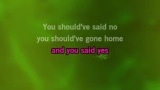 Video Karaoke Should've Said No - Taylor Swift - Karaoke Canzoni