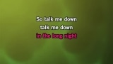 Talk Me Down Karaoke - Westlife