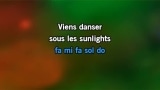 Video Karaoke Les sunlights des tropiques - Gilbert Montagné