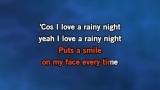 Singen I Love A Rainy Night Karaoke - Eddie Rabbitt - MP3 Karaoke