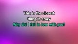 The Closest Thing to Crazy Karaoke - Katie Melua