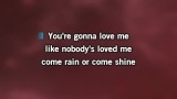 Come Rain or Come Shine Karaoke - Frank Sinatra