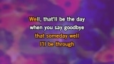 That'll Be the Day Karaoke - Linda Ronstadt