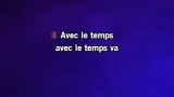 Avec le temps Karaoke - Léo Ferré