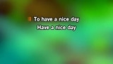 Have a Nice Day Karaoke - Stereophonics