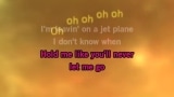 Leaving on a Jet Plane Karaoke - Peter