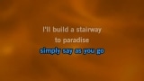 Singen I'll Build a Stairway to Paradise Karaoke - 1920s Standards - MP3 Karaoke