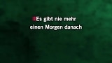 Es gibt keinen Morgen danach Karaoke - Helene Fischer