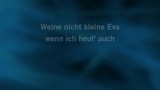 Weine nicht kleine Eva Karaoke - Die Flippers