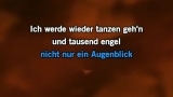 Video Karaoke Liedje Ich werde wieder tanzen geh'n - Andrea Berg