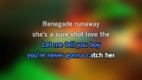 Renegade Runaway Karaoke - Carrie Underwood