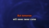 Tomorrow Never Comes Karaoke - Elvis Presley