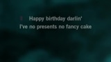 Video Karaoke Happy Birthday Darlin' - Conway Twitty - Karaoke Canzoni