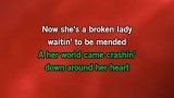 Broken Lady Karaoke - Larry Gatlin