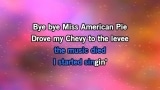 American Pie (45 version) Karaoke - Don McLean