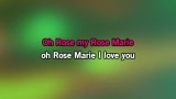 Rose Marie Karaoke - Slim Whitman