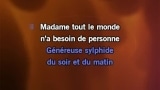 Singen Madame tout le monde Karaoke - Patricia Kaas - MP3 Karaoke