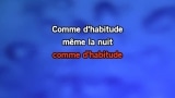 Comme d'habitude Karaoke - M. Pokora