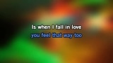 When I Fall in Love Karaoke - Rick Astley