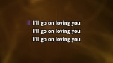 I'll Go On Loving You Karaoke - Alan Jackson