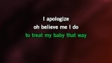 I Apologize Karaoke - Anita Baker