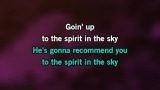 Video Karaoke Liedje Spirit in the Sky - Gareth Gates