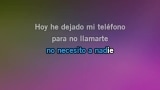 Singen Teléfono Karaoke - Aitana - MP3 Karaoke