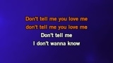 Don't Tell Me You Love Me Karaoke - Night Ranger