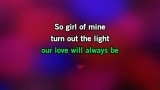 Girl of Mine Karaoke - Elvis Presley