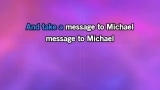 Singen Message to Michael Karaoke - Dionne Warwick - MP3 Karaoke