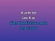 It's a Sin to Tell a Lie - Karaoke personalizzato - Pat Boone