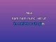 Hey Baby - Karaoke personalizzato - Collectif Métissé
