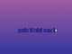 Straight Up & Down - Karaoke personalizzato - Bruno Mars