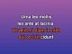 Only The Horses - Karaoke personalizzato - Scissor Sisters
