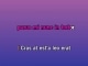 Gimme! Gimme! Gimme! - Karaoke personalizzato - Nils Landgren