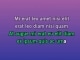 Baby the Rain Must Fall - Karaoke personalizzato - Glenn Yarbrough