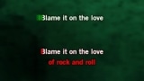 Singen Blame It on the Love of Rock and Roll Karaoke - Bon Jovi - MP3 Karaoke