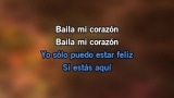 Video Karaoke Baila mi corazón - Belanova