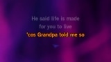 Singen Grandpa Told Me So Karaoke - Kenny Chesney - MP3 Karaoke