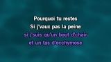 Pourquoi tu restes ? Karaoke - Lynda Lemay