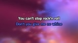 Can't Stop Rock'n Roll Karaoke - AC/DC