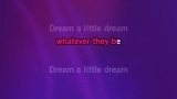 Dream a Little Dream of Me Karaoke - Tony Bennett