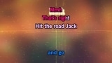 Hit the Road Jack Karaoke - Haley Reinhart