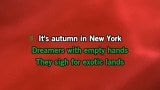 Video Karaoke Liedje Autumn in New York - Frank Sinatra