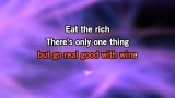 Singen Eat the Rich Karaoke - Aerosmith - MP3 Karaoke