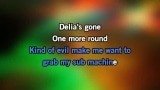 Singen Delia's Gone (1994 version) Karaoke - Johnny Cash - MP3 Karaoke