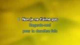 Karaoké Je pense à toi - Saya